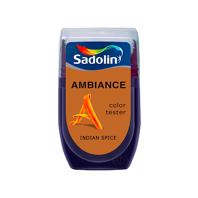 Тестер кольору Sadolin Ambiance Color Tester для стін, Indian Spice, 30 мл