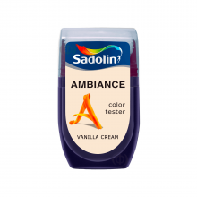 Sadolin Ambiance Color Tester - матова латексна фарба для стін, тестер кольору, Vanilla Cream, 30 мл Sadolin Ambiance Color Tester - матова латексна фарба для стін, тестер кольору, Vanilla Cream, 30 мл
