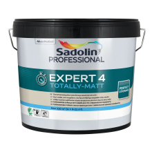 Sadolin Professional Expert 4 - глибокоматова акрилова фарба для стін та стелі, біла, база BW, 10 л Sadolin Professional Expert 4 - глибокоматова акрилова фарба для стін та стелі, біла, база BW, 10 л