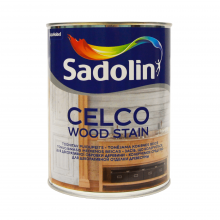 Sadolin Celco Wood Stain - глибокоматова морилка на водній основі для дерева, безбарвна, база BC, 1 л Sadolin Celco Wood Stain - глибокоматова морилка на водній основі для дерева, безбарвна, база BC, 1 л
