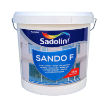 Sadolin Sando F - глибокоматова фарба на водній основі для бетону, біла, база BW, 5 л
