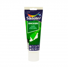 Sadolin Snickeri - латексна шпаклівка для дерева, дрібнозерниста, столярна, біла, 375 г Sadolin Snickeri - латексна шпаклівка для дерева, дрібнозерниста, столярна, біла, 375 г