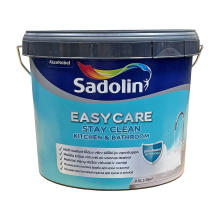 Sadolin EasyCare Kitchen&Bathroom - матова акрилова фарба для стін та стелі, у вологих приміщеннях, біла, база BW, 2.5 л