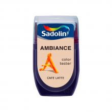 Sadolin Ambiance Color Tester - матова латексна фарба для стін, тестер кольору, Cafe Latte, 30 мл Sadolin Ambiance Color Tester - матова латексна фарба для стін, тестер кольору, Cafe Latte, 30 мл