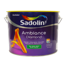 Sadolin Ambiance Diamond - матова акрилова фарба для стін та стелі, безбарвна, база BC, 9.3 л Sadolin Ambiance Diamond - матова акрилова фарба для стін та стелі, безбарвна, база BC, 9.3 л