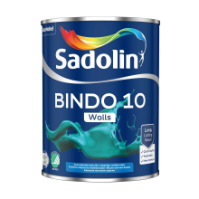 Sadolin Bindo 10 - матова емульсійна фарба для стін, безбарвна, база BC, 0.84 л Sadolin Bindo 10 - матова емульсійна фарба для стін, безбарвна, база BC, 0.84 л