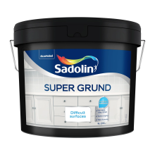 Sadolin Super Grund - матова ґрунтовка на водній основі для стін, стелі та складних поверхонь, біла, база BW, 9 л Sadolin Super Grund - матова ґрунтовка на водній основі для стін, стелі та складних поверхонь, біла, база BW, 9 л