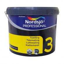 Sadolin Professional 3 Svart - глибокоматова латексна фарба для стін та стелі, чорна, 10 л Sadolin Professional 3 Svart - глибокоматова латексна фарба для стін та стелі, чорна, 10 л