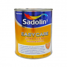 Sadolin EasyCare Wood&Metal - напівматова фарба на водній основі для дерева та металу, біла, база BW, 0.7 л Sadolin EasyCare Wood&Metal - напівматова фарба на водній основі для дерева та металу, біла, база BW, 0.7 л