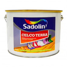 Sadolin Celco Terra - напівматовий алкідний лак для підлоги, безбарвний, 10 л Sadolin Celco Terra - напівматовий алкідний лак для підлоги, безбарвний, 10 л