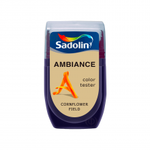 Sadolin Ambiance Color Tester - матова латексна фарба для стін, тестер кольору, Cornflower Field, 30 мл Sadolin Ambiance Color Tester - матова латексна фарба для стін, тестер кольору, Cornflower Field, 30 мл
