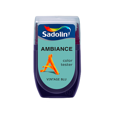 Тестер кольору Sadolin Ambiance Color Tester для стін, Vintage Blue, 30 мл