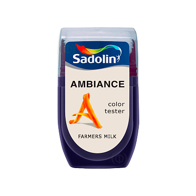 Тестер кольору Sadolin Ambiance Color Tester для стін, Farmers Milk, 30 мл