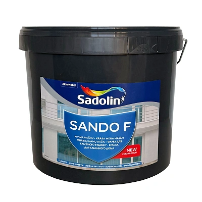 Фасадна фарба на водній основі Sadolin Sando F для бетону, безбарвна, BC, 9.3 л
